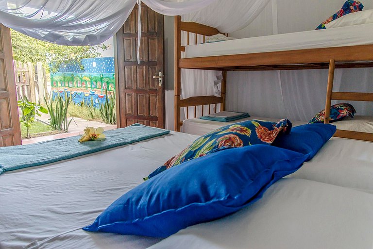 Pousada Casas do San - Casa Azul, suíte 1