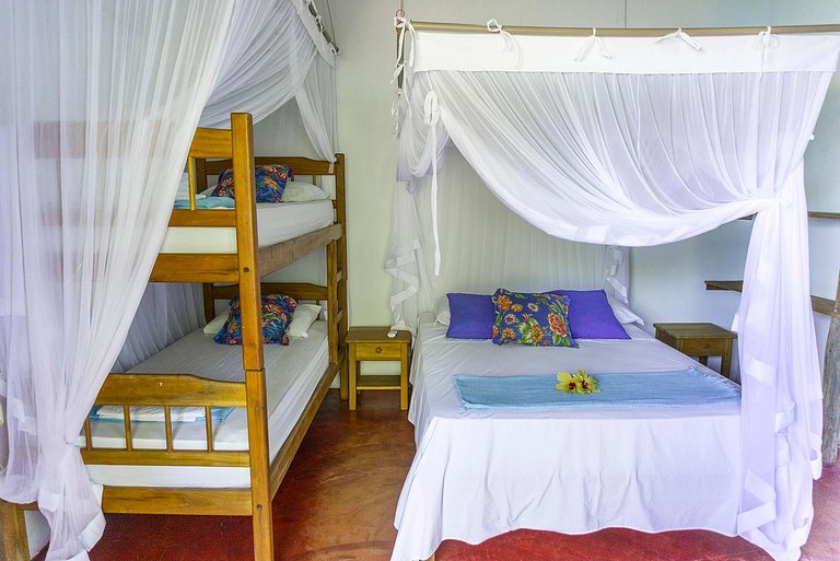 Pousada Casas do San - Casa Azul, suíte 1